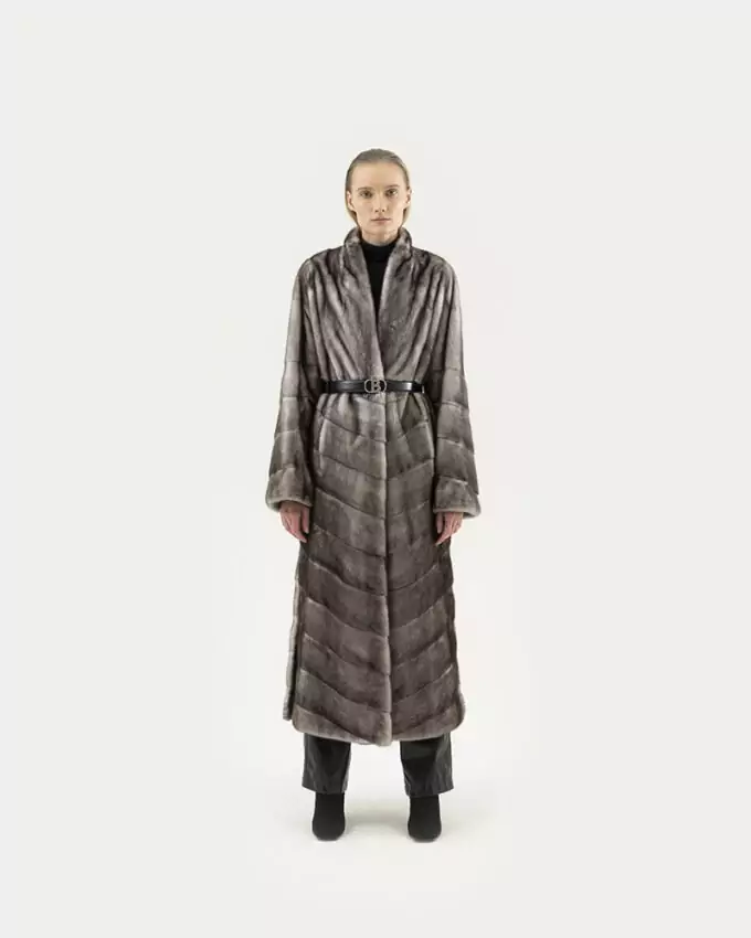 MINK- НОРКА - VISONE / style AFB09 VF SCORPION - - 130Cm Sz44