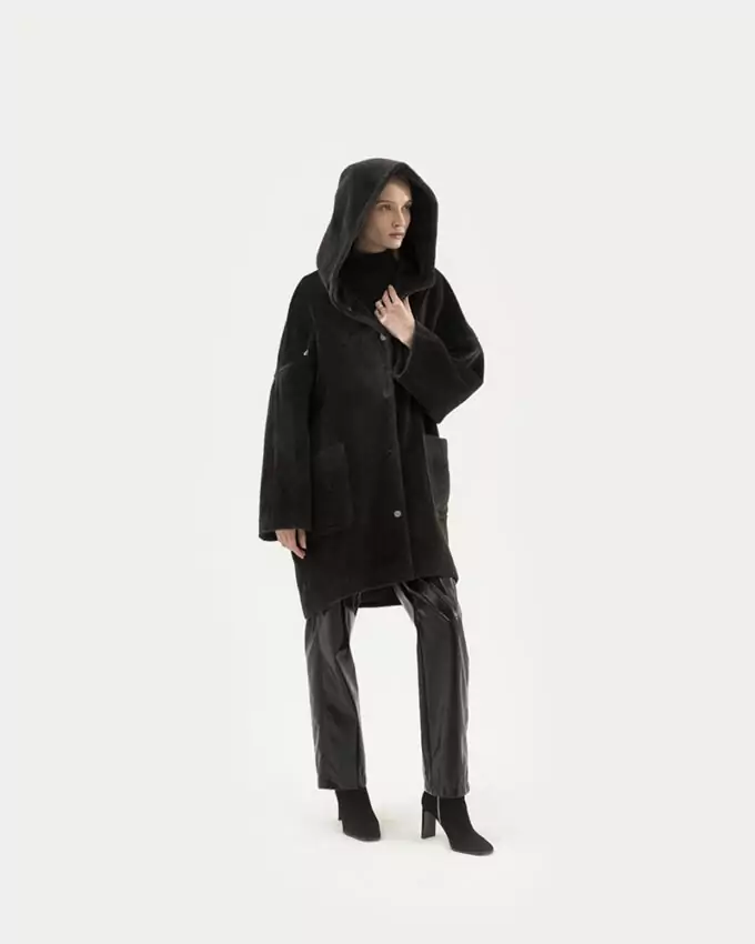 CAPPOTTI - ПАЛЬТО - COATS / style BD467 LP ALPACA TESTA DIMORO - - 80Cm Sz44