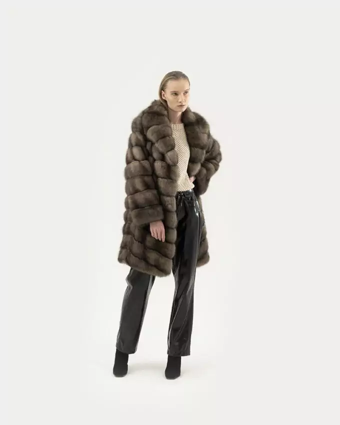 SABLE - СОБОЛЬ - ZIBELLINO / RF10 ZI ZIBELLINO GRAFITE 90Cm Sz44