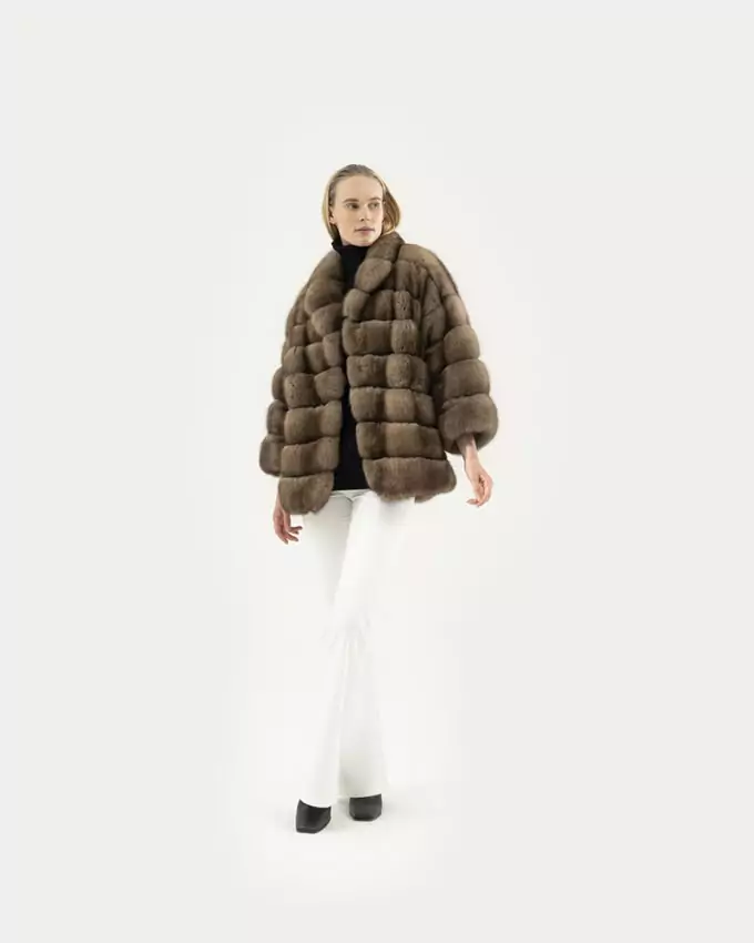 SABLE - СОБОЛЬ - ZIBELLINO / TA247 ZI ZIB. BARG. ROYAL SAND 70Cm Sz44.