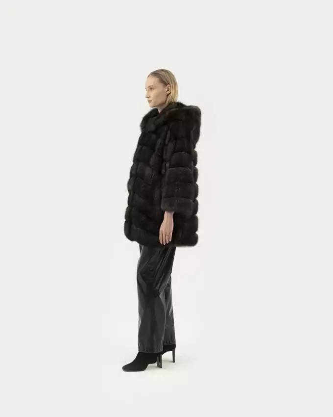 SABLE - СОБОЛЬ - ZIBELLINO / TJNA16.1 ZI ZIB. BARGUZINSKY DARK 80Cm Sz44