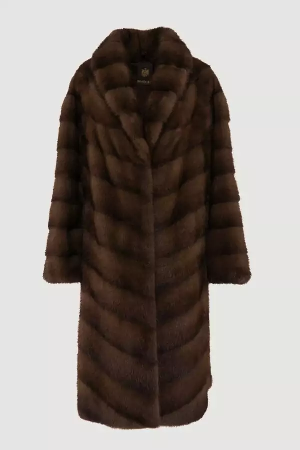 Wild nafa mink coat