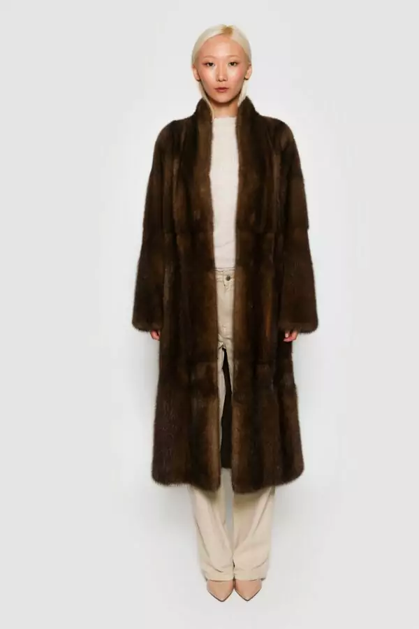 Wild nafa mink coat