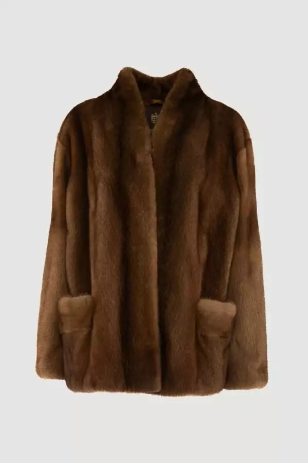 Mink wild coat