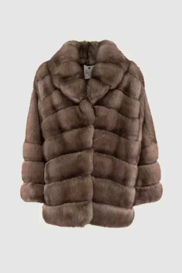 Sable barguzinsky royal sand coat