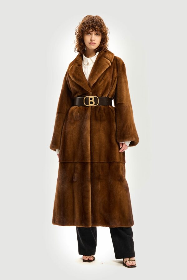 Wildnut mink coat