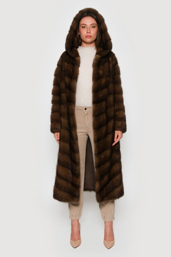 Wild nafa mink coat