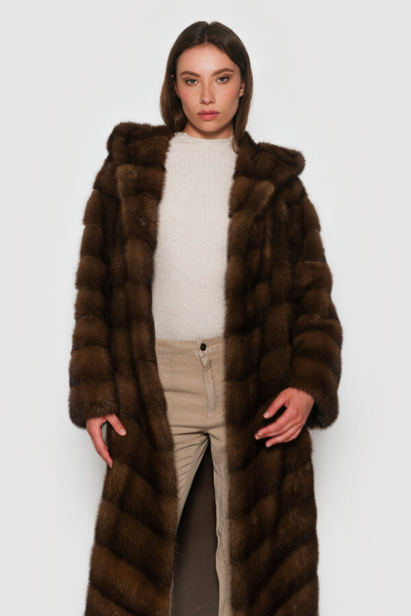 Wild nafa mink coat