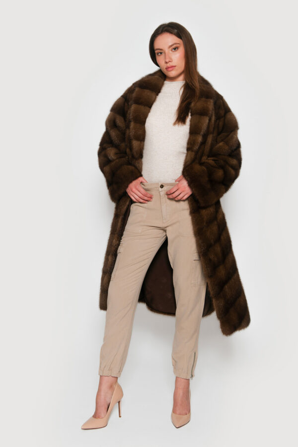 Wild nafa mink coat