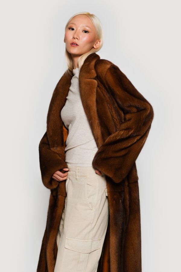 Mink wild coat