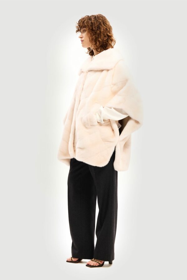 Mink pearl jacket