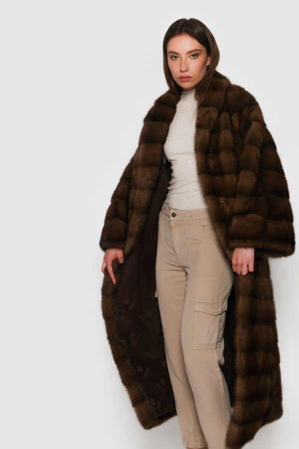 Wild nafa mink coat