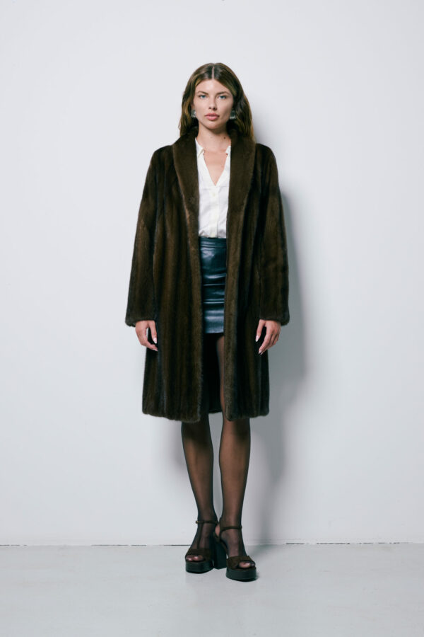 Mink coat